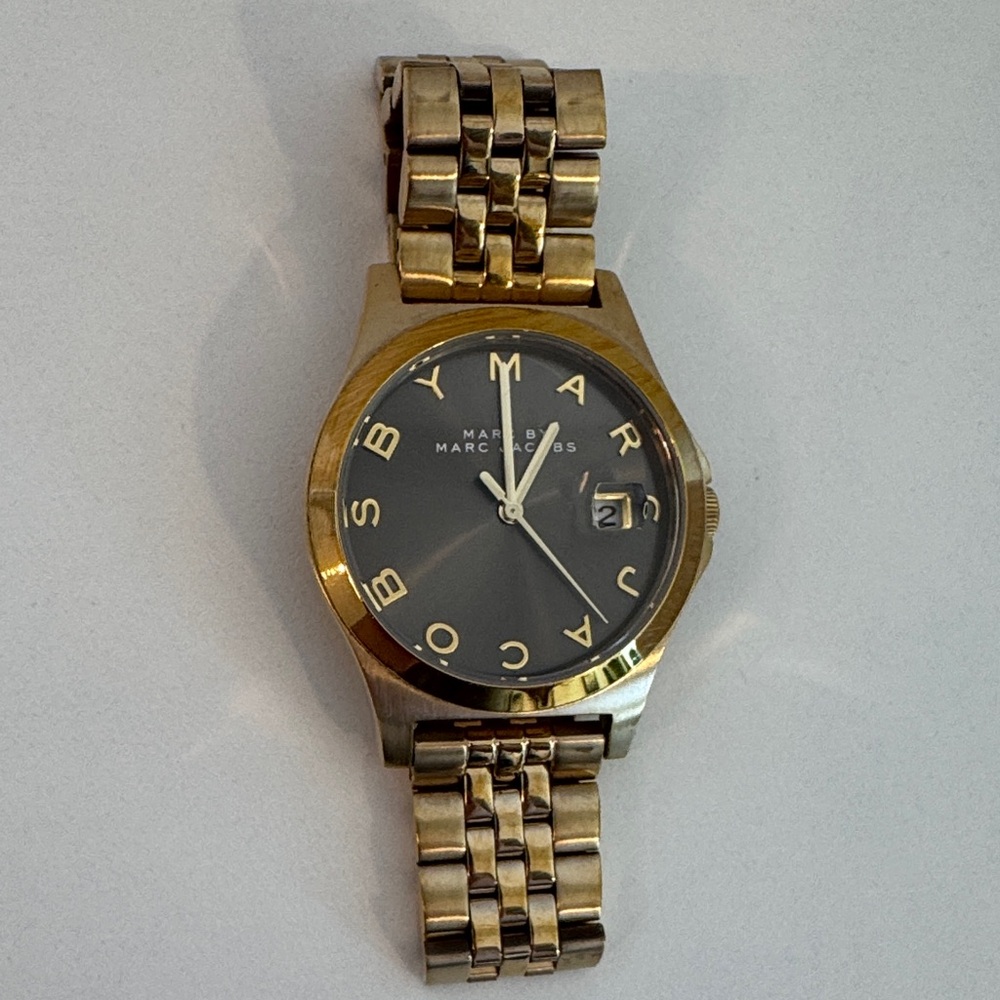 Marc by Marc Jacobs Gold watch